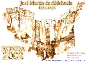 Cartel conmemorativo de II Centenario de la muerte del arquitecto Jos Martn de Aldehula