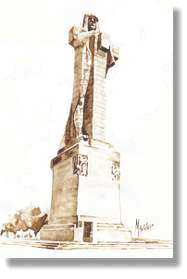 Huelva. Monumento a Cristobal Coln